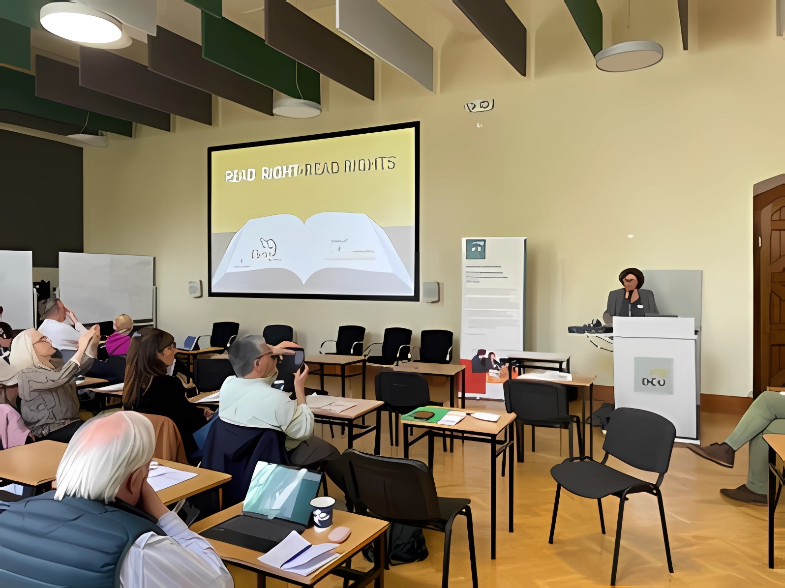 Un buen inicio del proyecto “Read Right-Read Rights”